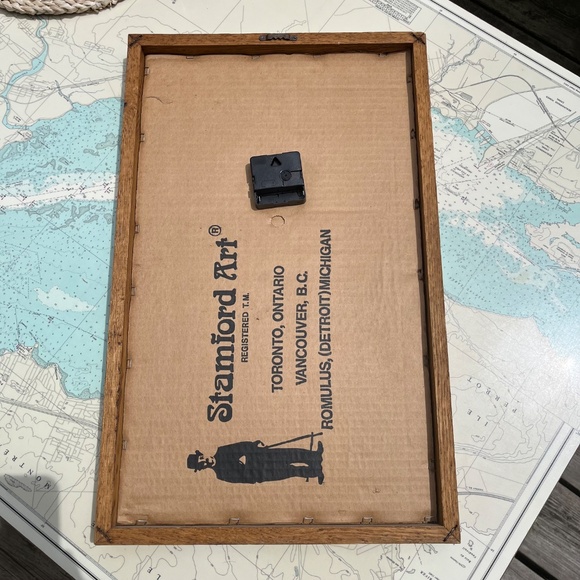 Vintage Enjoy Coca-Cola Mirrored Advertising Clock Framed - Picture 4 of 4